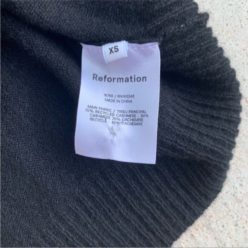 Reformation Cashmere Henley Sweater - Picture 5 of 5